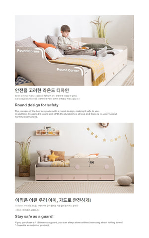 [凡購物以6折換購] COMME Junior Storage Bed (accept pre-order)