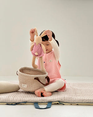 [Pre-Order 25% off] Hug Sleep Vest Berry Milk