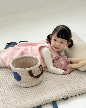 [Pre-Order 25% off] Hug Sleep Vest Berry Milk