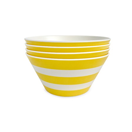 Yellow Stripe Bowl