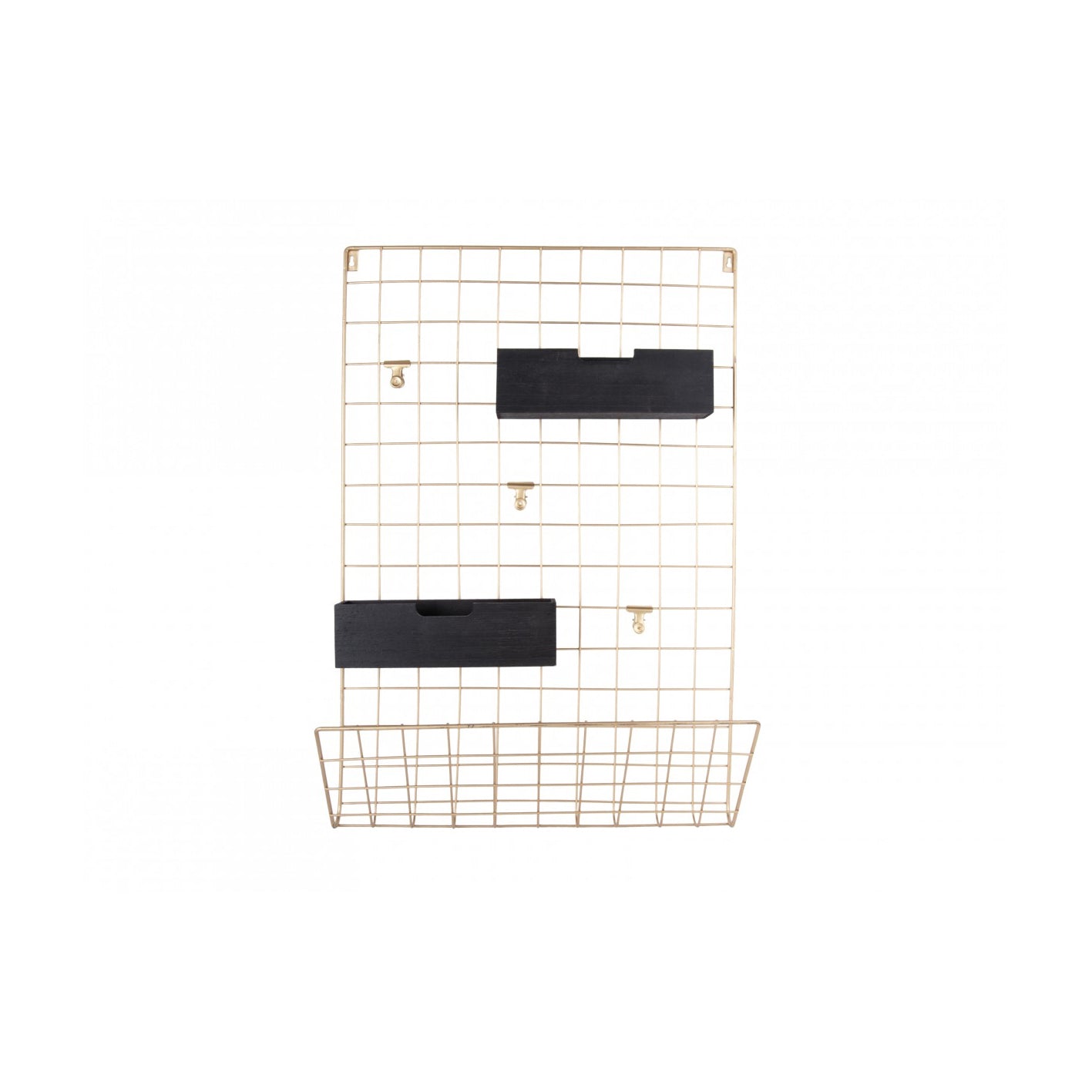 Memo Rack Memo Rack Grid Gold - Funny Workshop
