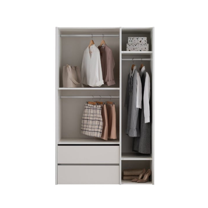 Toffee Wardrobe 1200 - Drawer Type (accept pre-order)