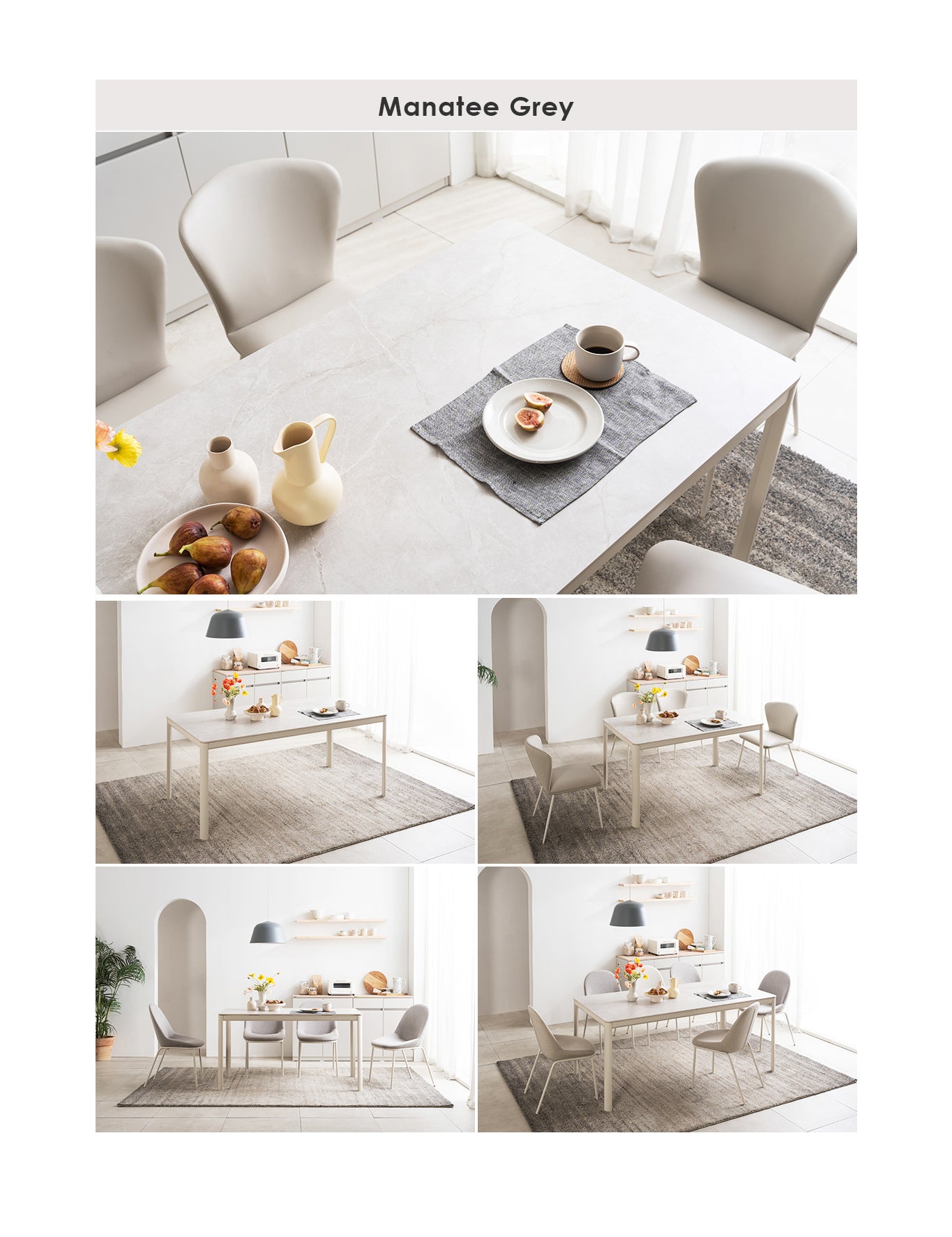 [凡購物以6折換購] Ventana Dining Table 1400 (accept pre-order)