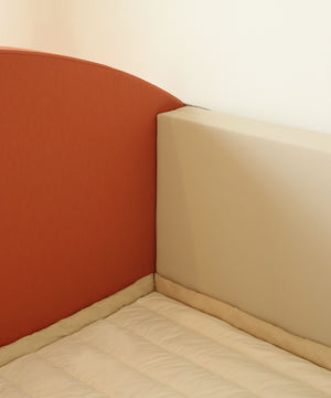 [Pre-order] Bumper Bed/ Play Mat Warm Brick S