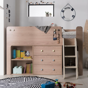 Tidy Up Loft Bed with Cabinets (accept pre-order)