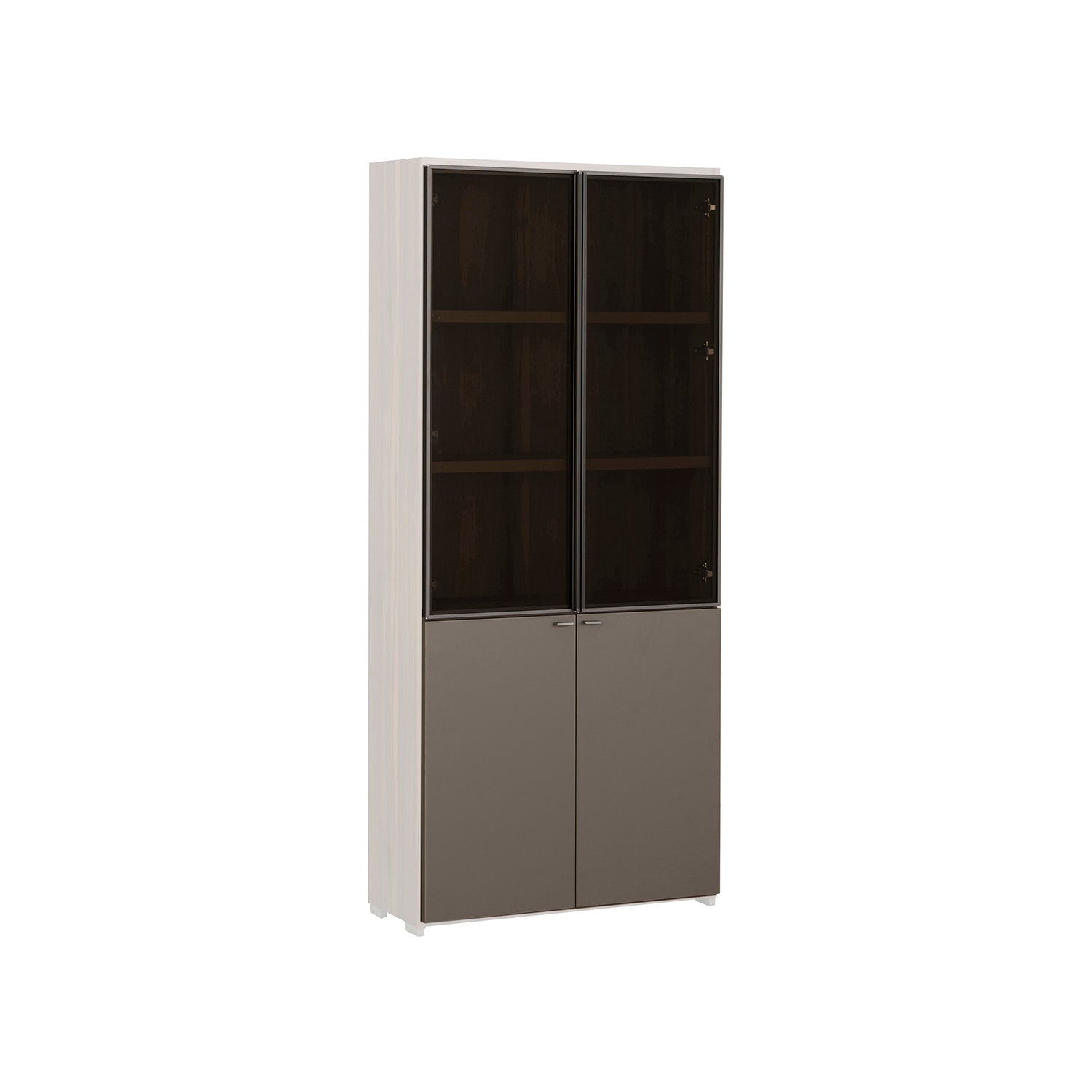 Join 800 5-level Wood Cabinet with Glass & Wood Door (accept pre-order)