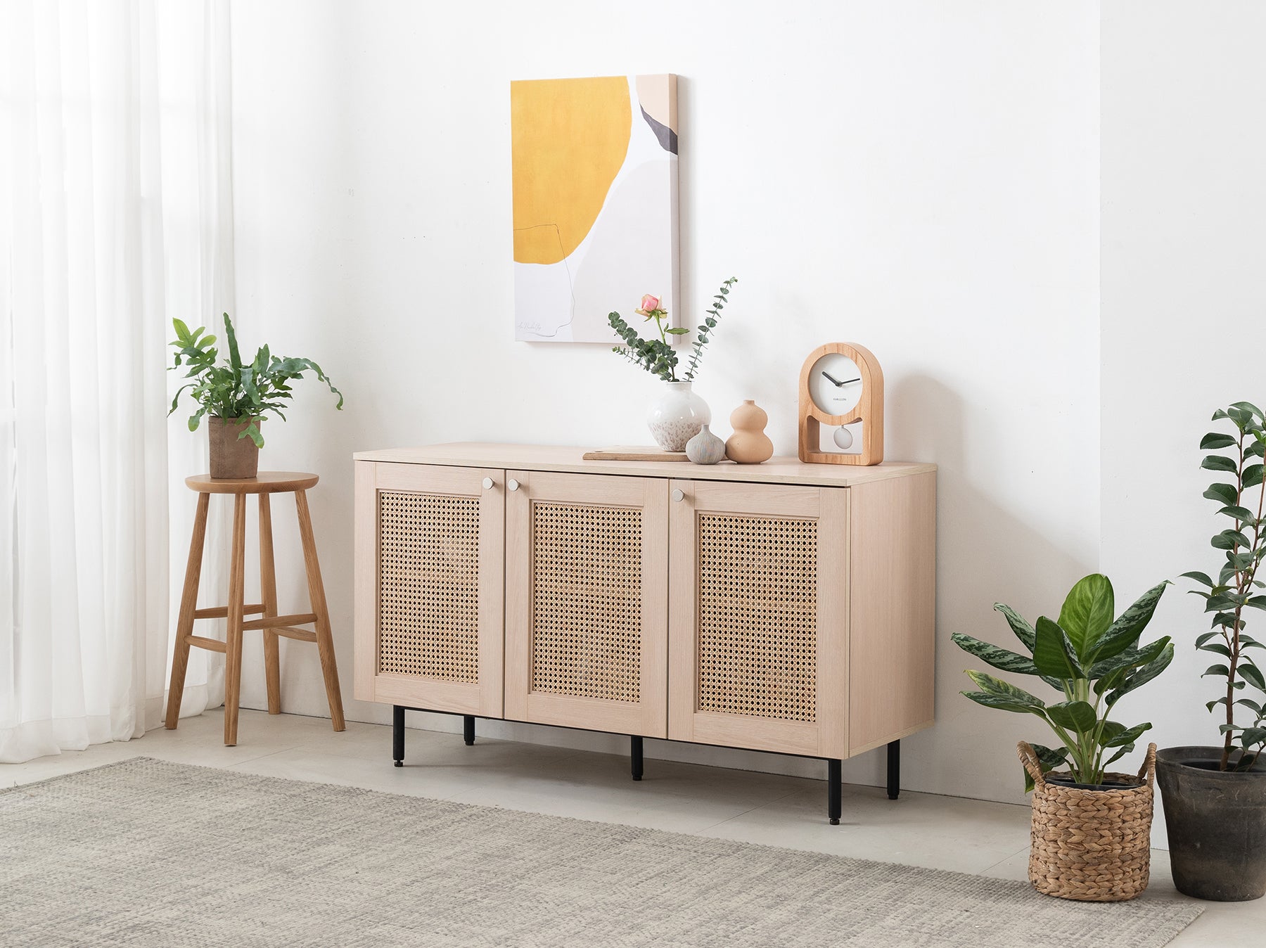 [Display Sale 30% off] Gardenia Rattan Lower Cabinet