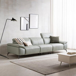 Molise Leather Sofa 3-seater Titling Head Type (accept pre-order)