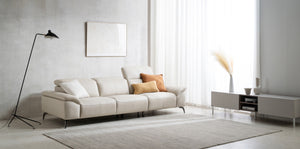 Molise Leather Sofa 3-seater Titling Head Type (accept pre-order)