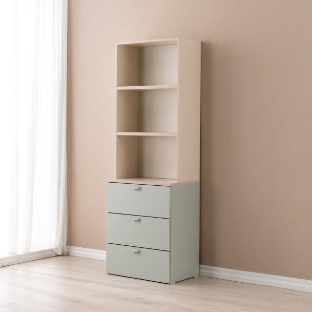 Ronan 600 3-Drawer Cabinet with Top Shelf (accept pre-order)