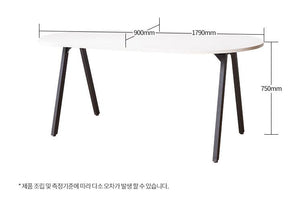 Rotir Dining Table 1800 (accept pre-order)