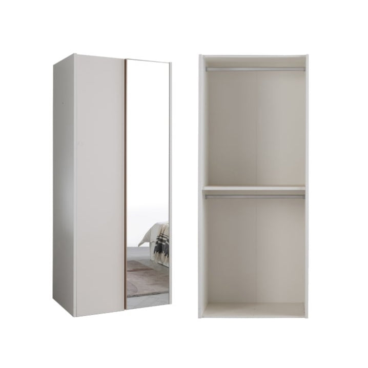 Toffee Wardrobe 800 - Mirror/ Hanger Type (accept pre-order)