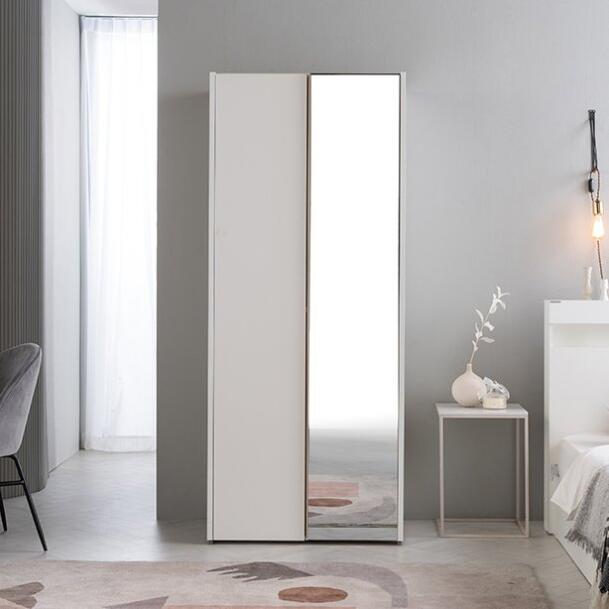 Toffee Wardrobe 800 - Mirror/ Hanger Type (accept pre-order)