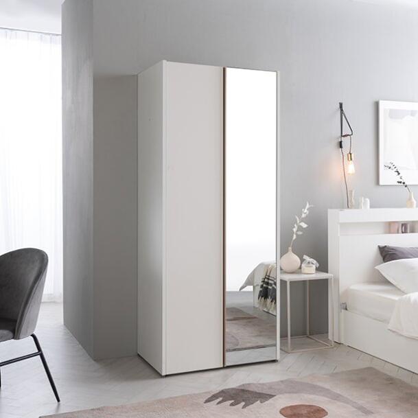 Toffee Wardrobe 800 - Mirror/ Shelf Type (accept pre-order)