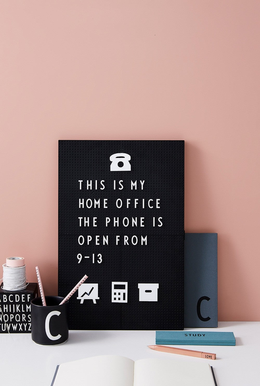 Message Board A2 - Black