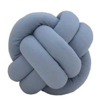 Knot Cushion Blue