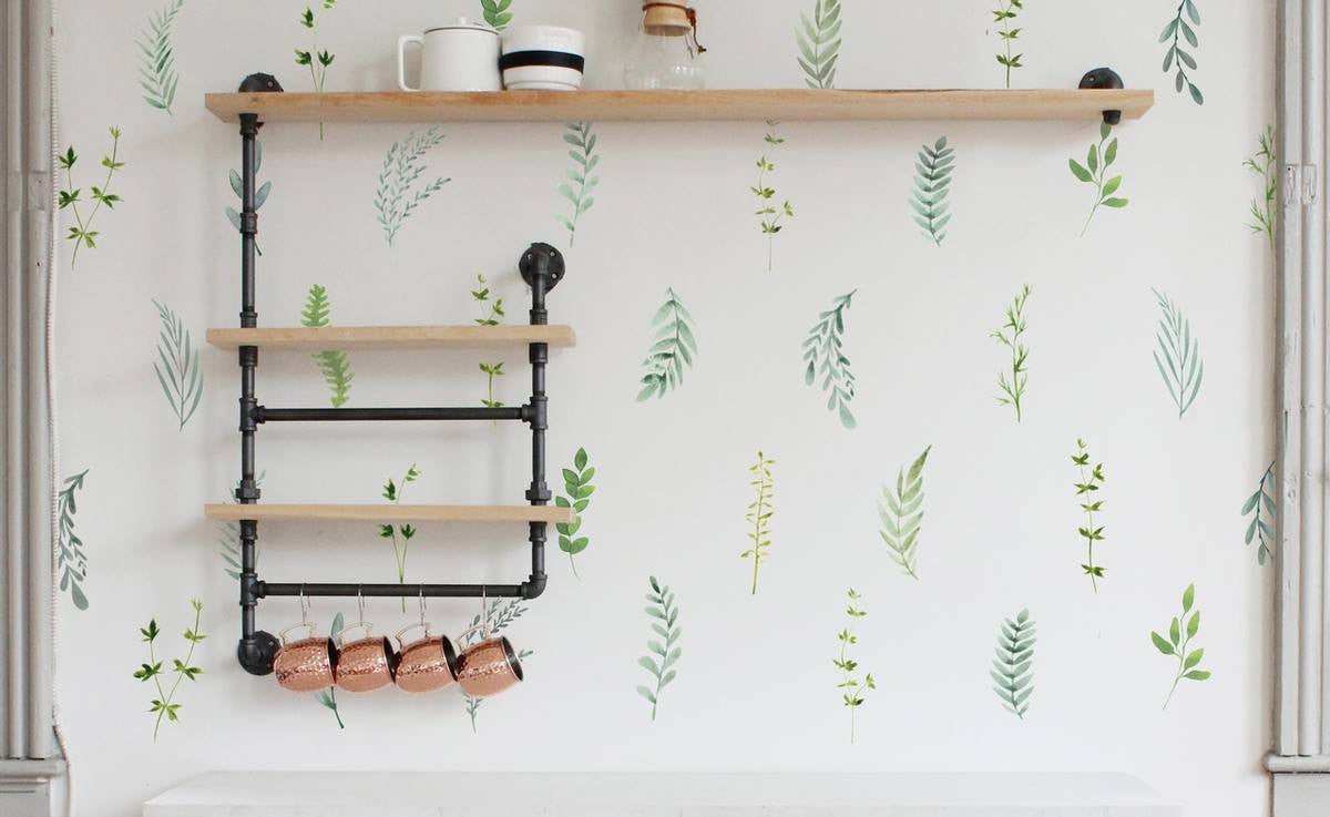 Easy Wall Sticker - Leaf