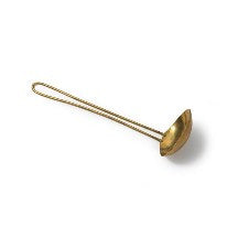 LUE Large Brass Ladle