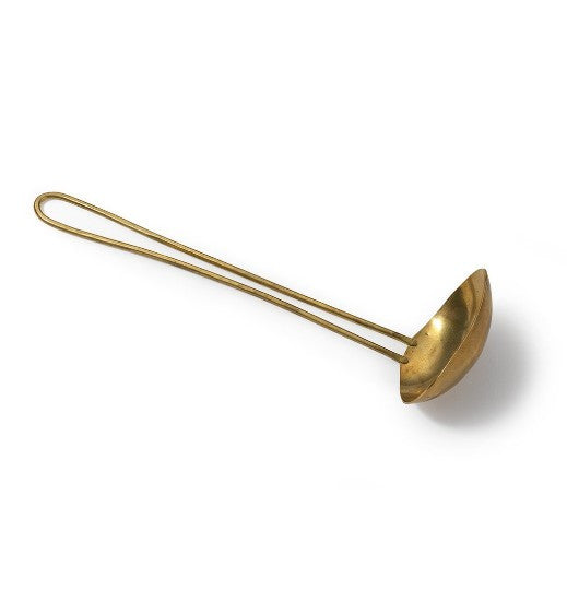 LUE Large Brass Ladle