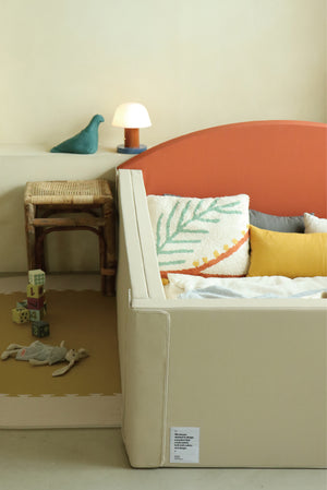 [Pre-order] Bumper Bed/ Play Mat Warm Brick S