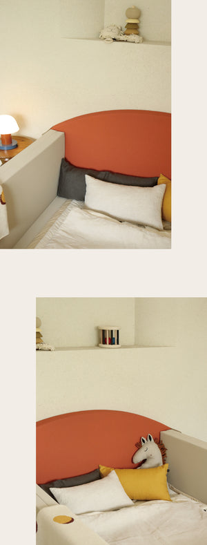 [Pre-order] Bumper Bed/ Play Mat Warm Brick S