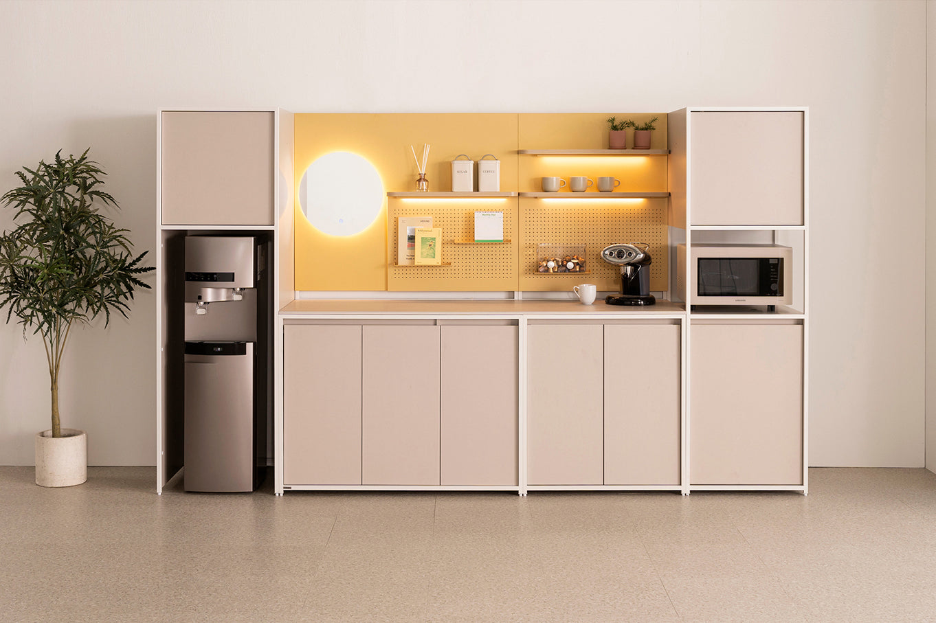 Palette Cafe Tall Cabinet 1200 (accept pre-order)