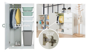 Friends i Macaron Wardrobe Storage