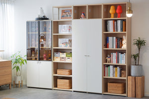 Join 400 6-level Wood Cabinet with Door (accept pre-order)