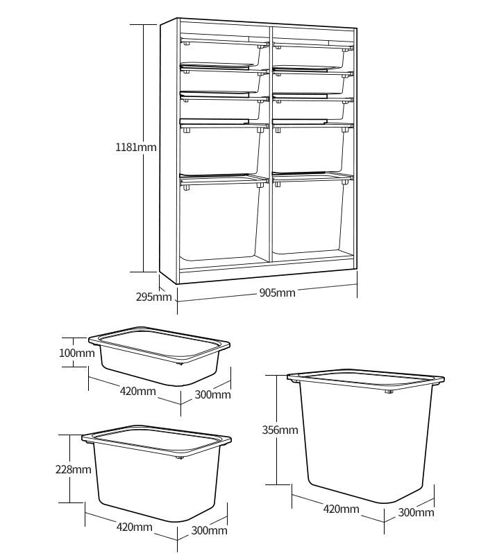 Friends i Macaron 2X5 STORAGE (accept pre-order)