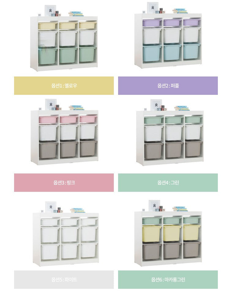 Friends i Macaron 3X3 SLIM STORAGE (accept pre-order)