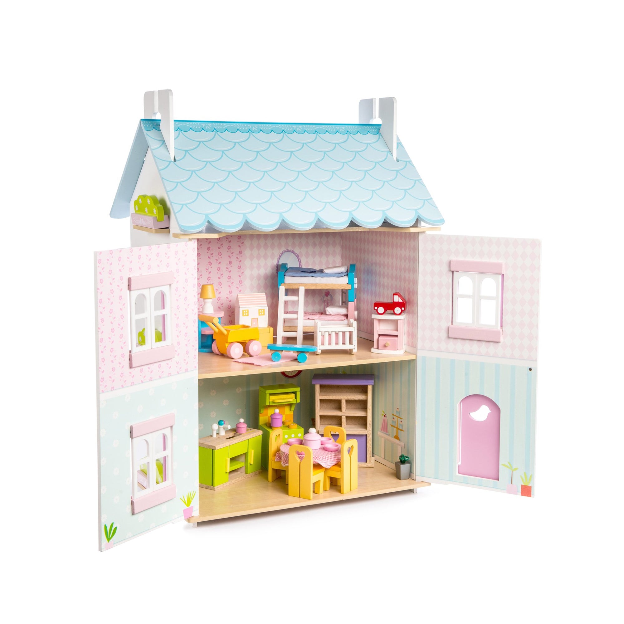 Bluebird Dolls House & Furniture Set (accept pre-order)