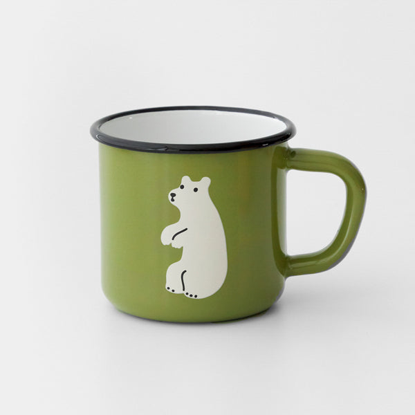 Huggy Bear Olive Mug Cup