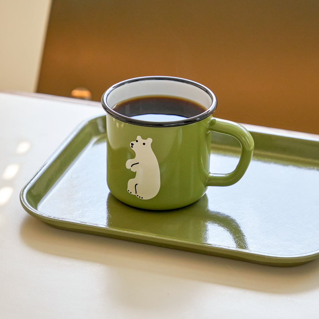 Huggy Bear Olive Mug Cup