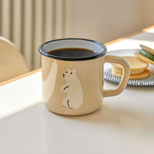 Huggy Bear Beige Mug Cup