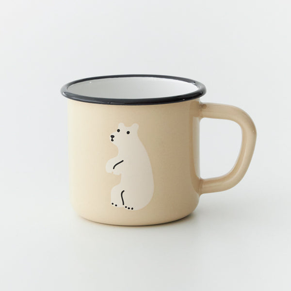 Huggy Bear Beige Mug Cup