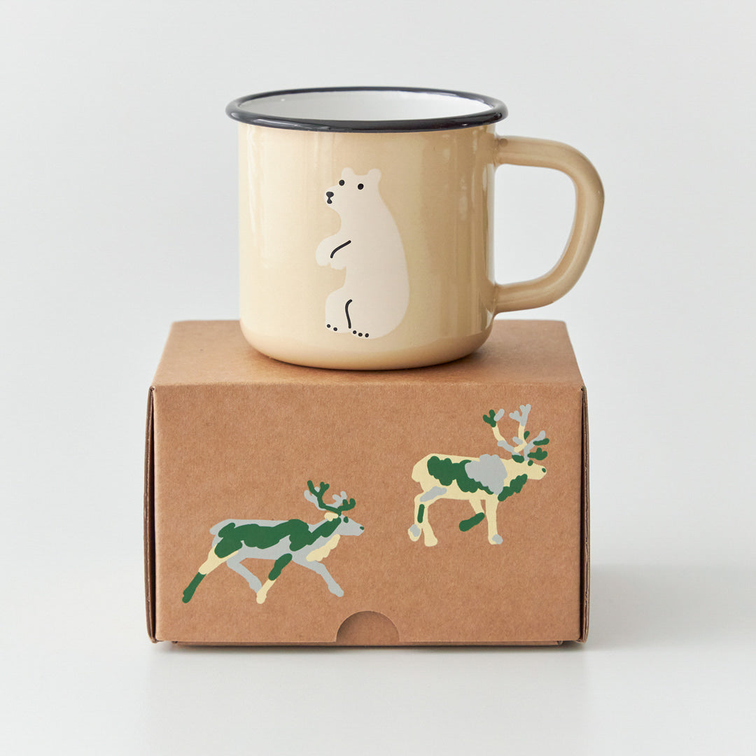 Huggy Bear Beige Mug Cup