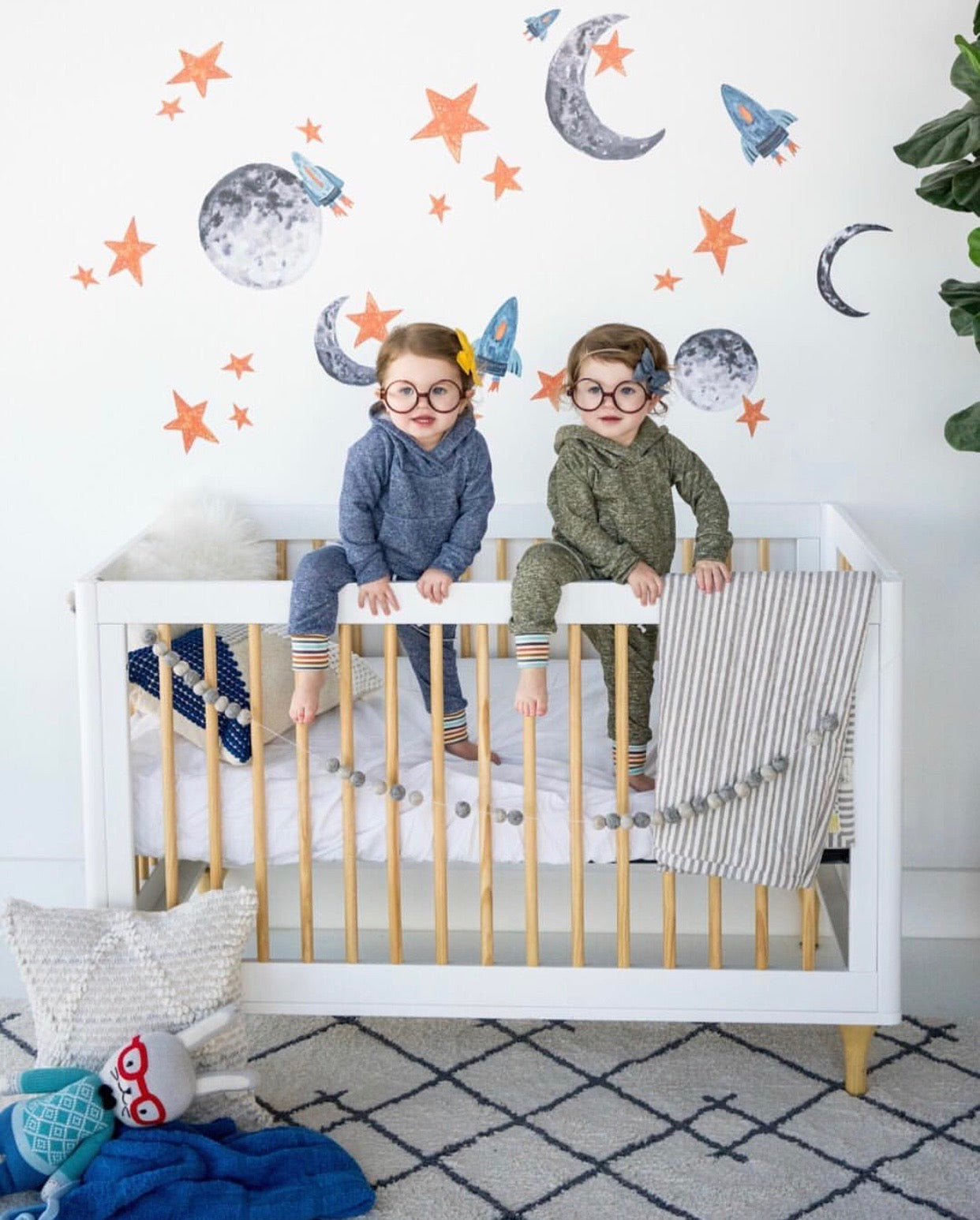 Easy Wall Sticker - Spaceships