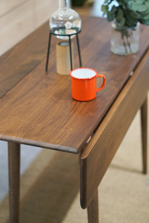 [Display Sale 30% off] Retro Folding Table Walnut