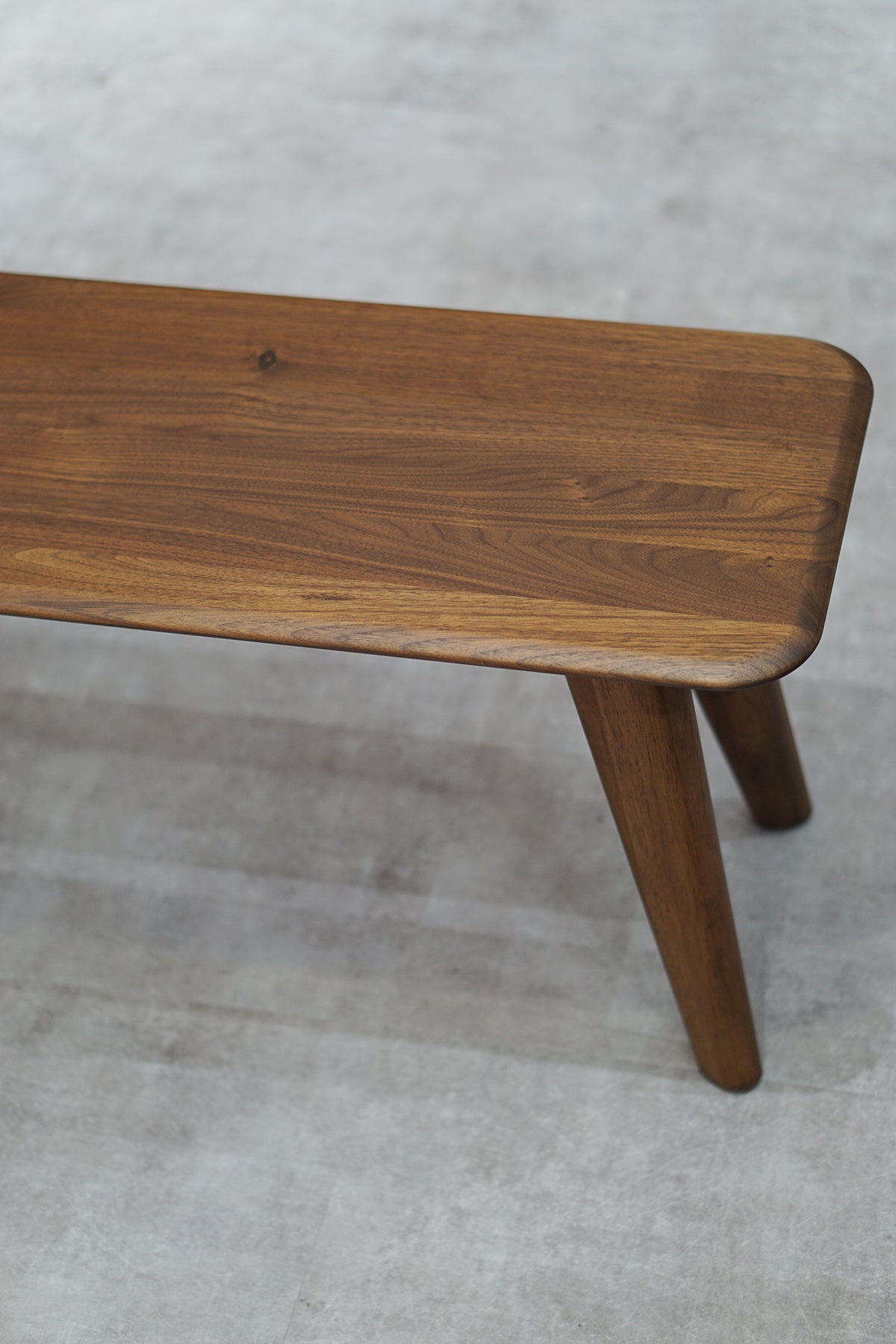 Retro Bench Walnut New