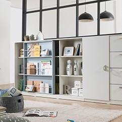 COMME ISMINE Bookshelf 1800 Blue