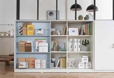 COMME ISMINE Bookshelf 1800 Blue