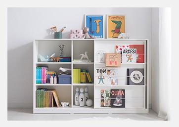 COMME ISMINE Bookshelf 1800 Blue