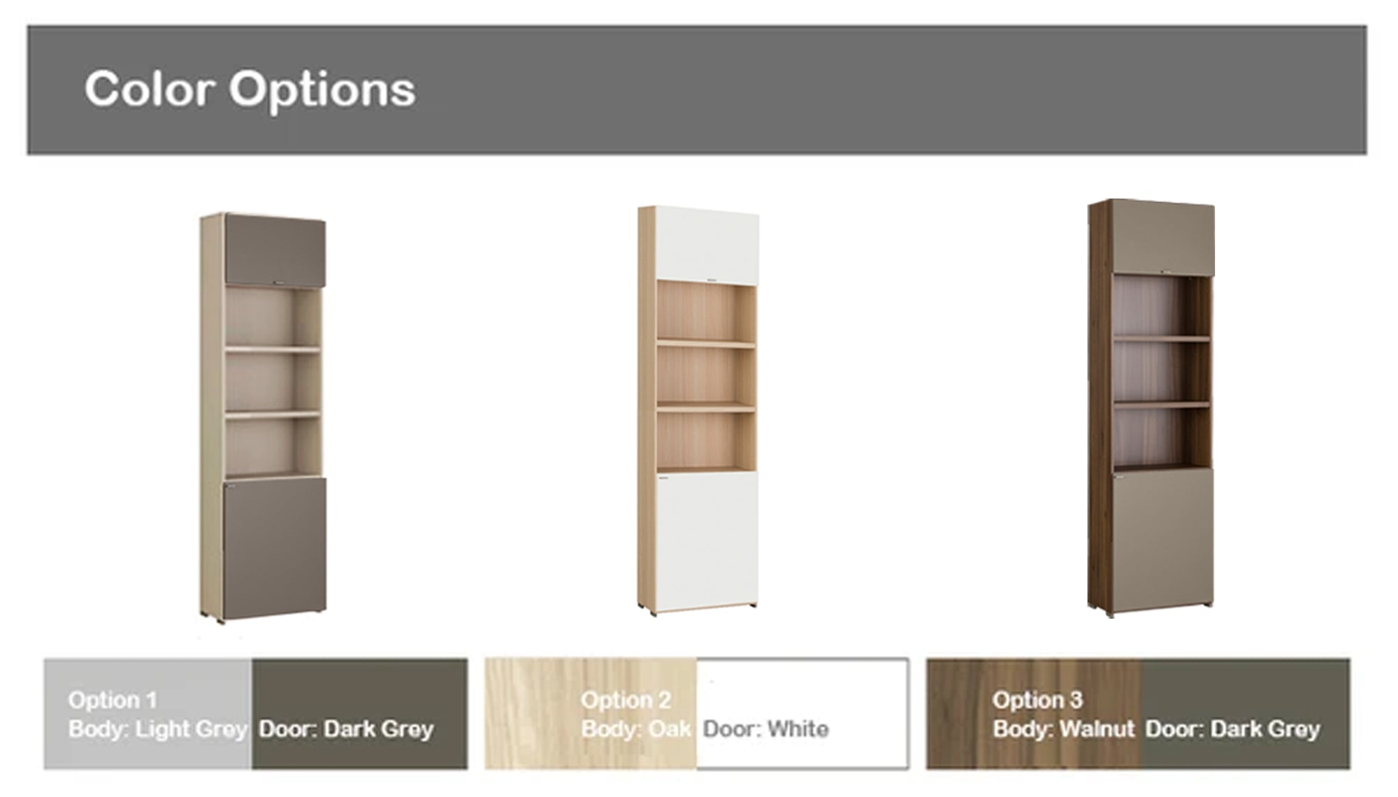 Join 600 6-level Wood Cabinet with Pull Up & Lower Door (accept pre-order)