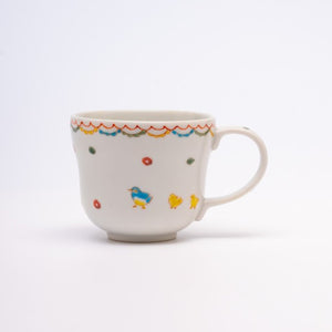KUTANIYAKI Small Bird Mug