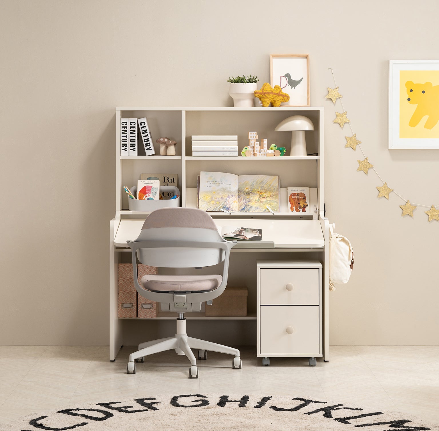 COMME Junior Working Desk with Top Shelf (accept pre-order)