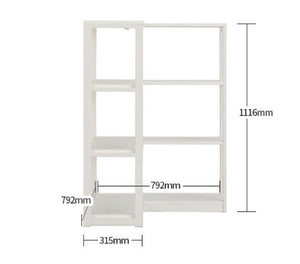 Module+ 3-Level Corner Shelf 800