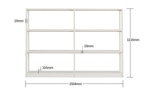 Module+ 3-Level Shelf 1600