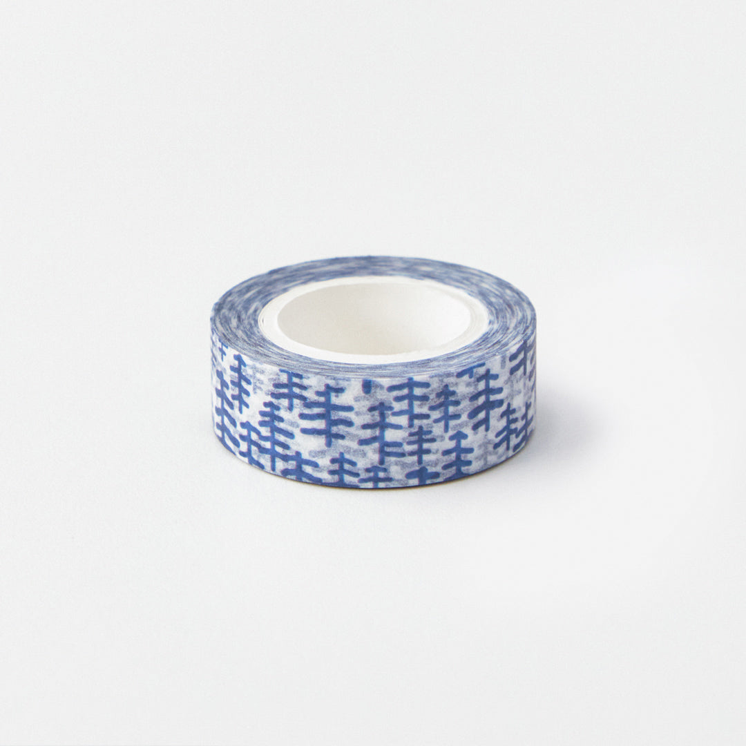 Masking Tape - Tree & Tree Navy