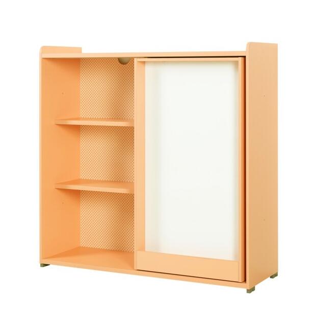 Moli Sliding White Board Bookshelf