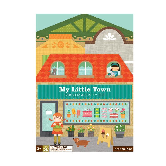Petit Collage Sticker Activity Set - My Little Town